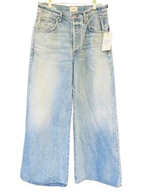 Citizens Of Humanity Beverly Low Slouch Boot Jeans Light Wash Size 27 NWT